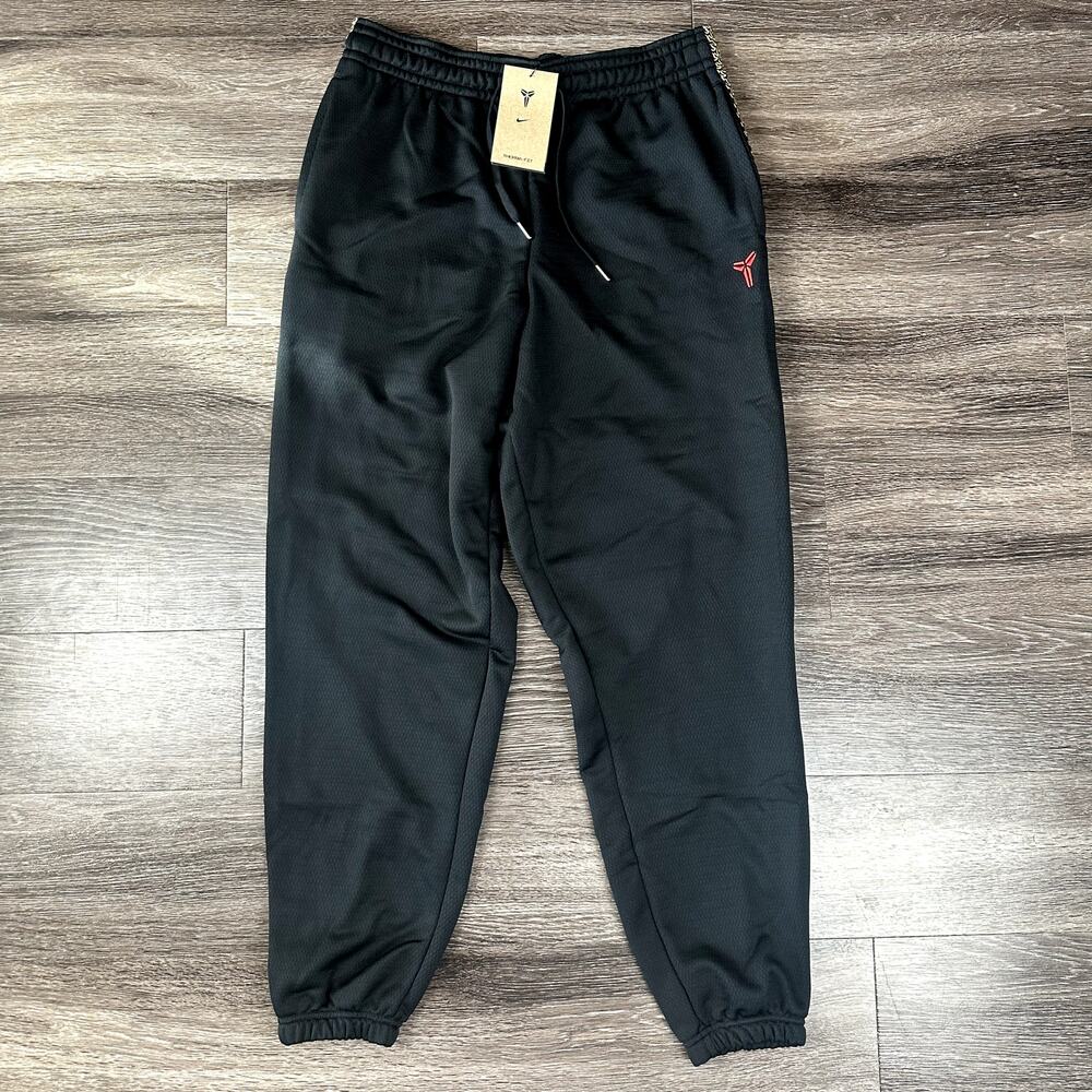 Nike Kobe Year of Mamba Therma Basketball Pants Mens Small Black Gold HQ4699-010